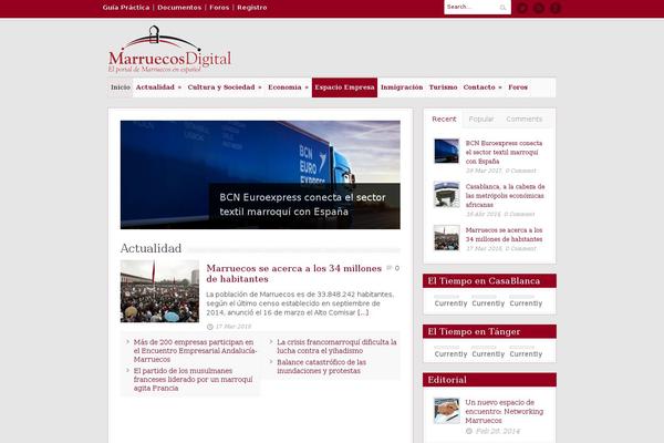 marruecosdigital.net site used Marruecos-digital