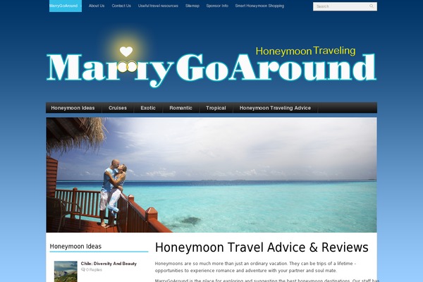 marrygoaround.com site used Destination
