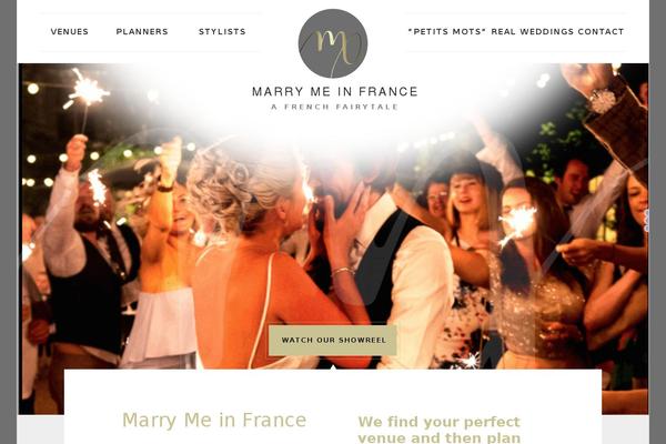 marrymeinfrance.com site used Marryme