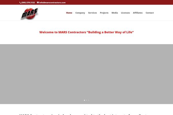 Divi theme site design template sample