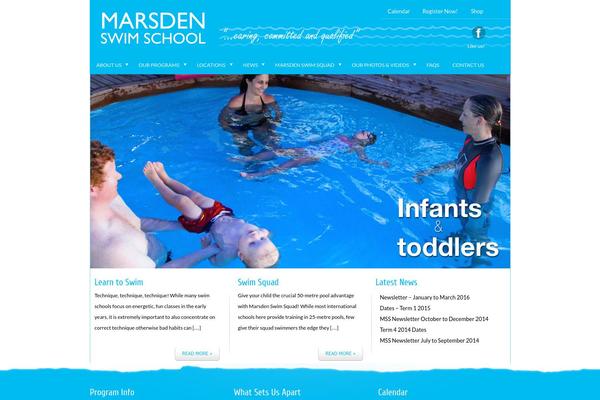 marsdenswimschool.com site used Marsden-swim