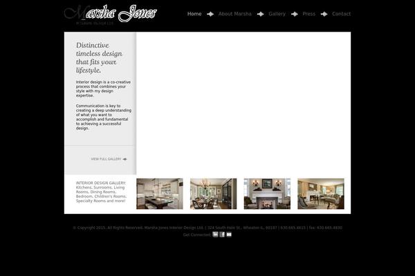 marshajones.com site used Tgcustom