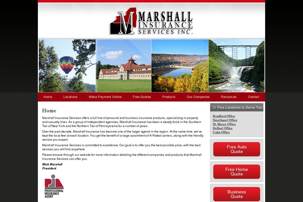 marshallinsurance.net site used Walkermarshall