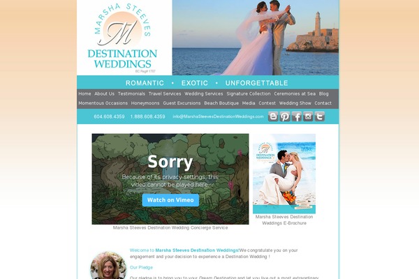 marshasteevesdestinationweddings.com site used Marsha_web