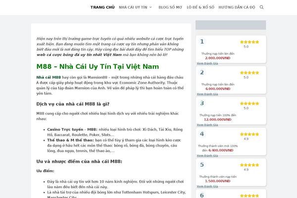 GeneratePress theme site design template sample