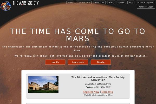 marssociety.org site used Tms2020