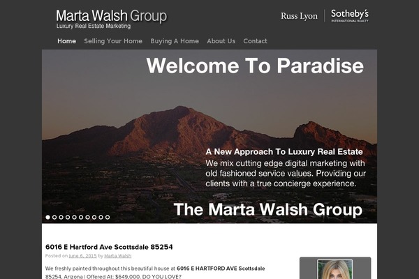 martawalsh.com site used Marta