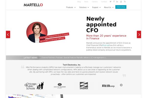 martellotech.com site used Martello