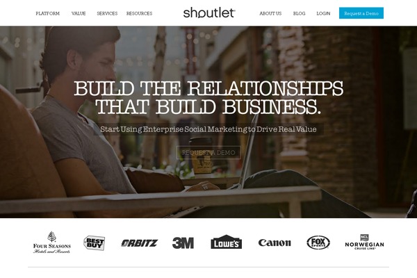 shoutlet theme websites examples