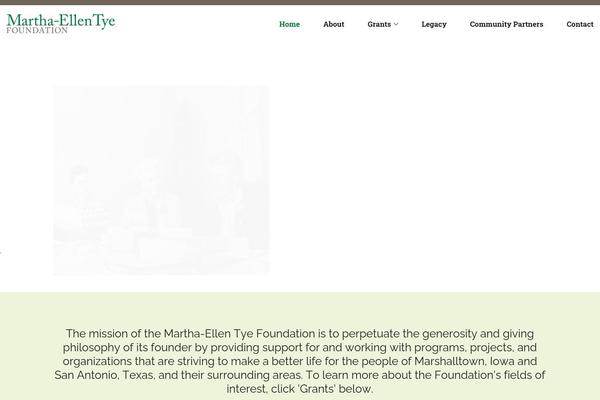 marthaellentyefoundation.org site used Alone