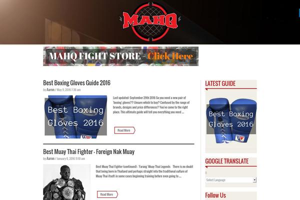 martialarts-hq.com site used Mahq