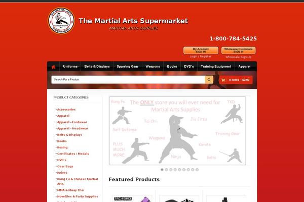 martialartssupermarket.com site used Martialarts