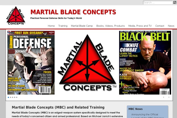 martialbladeconcepts.com site used Martialbladeconcepts