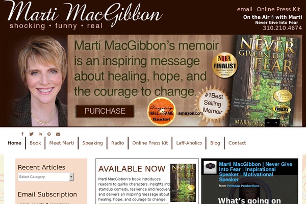martimacgibbon.com site used Macgibbon