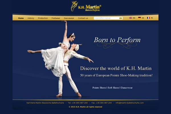 martin-ballettschuhe.com site used Khmartin