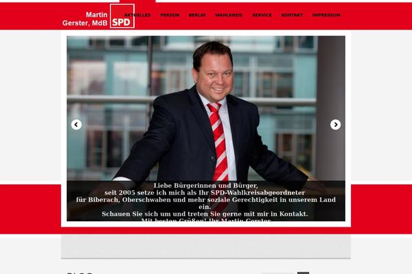 martin-gerster.de site used Mg_theme