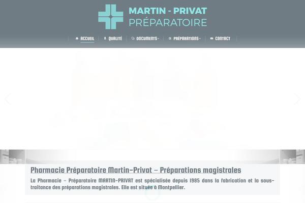 The7 theme site design template sample
