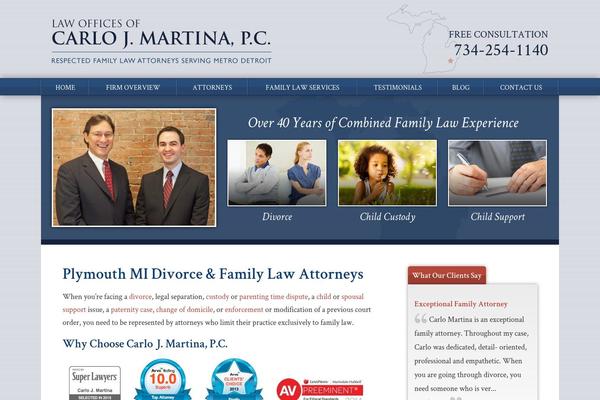 martinalaw.com site used Themodernfirm-core