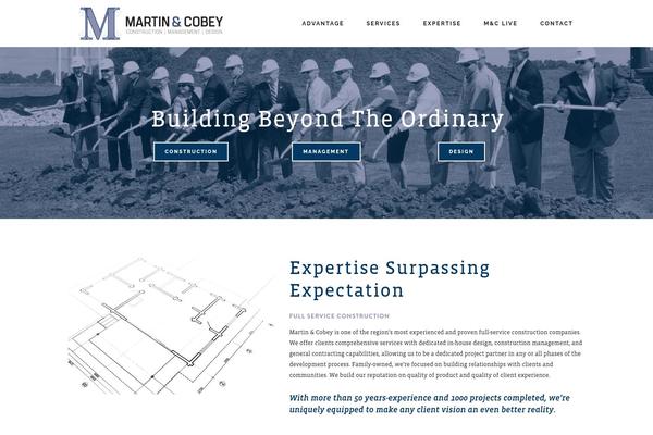 Stockholm theme site design template sample
