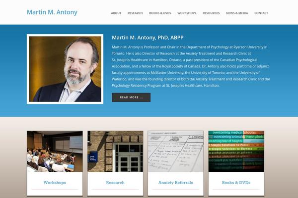 martinantony.com site used Enigmatic-martin-antony