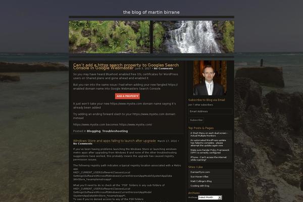 martinbirrane.com site used Bryanveloso-chaoticsoul-eac36b2