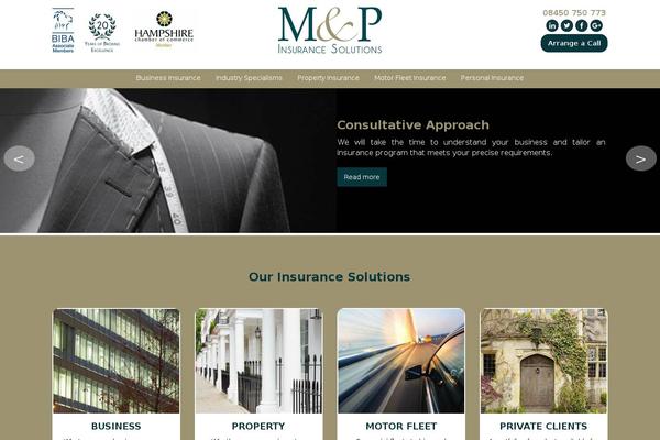 Mnp theme site design template sample