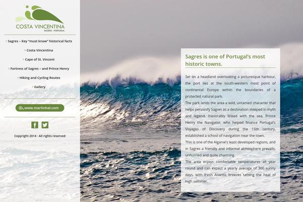 martinhalsagres.com site used Martinhal-sister-green