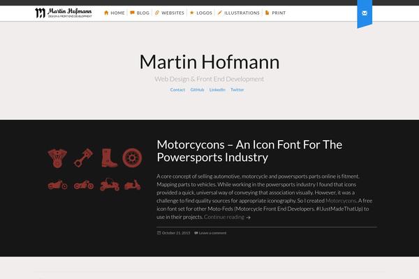 martinhofmann.com site used Martinhofmann