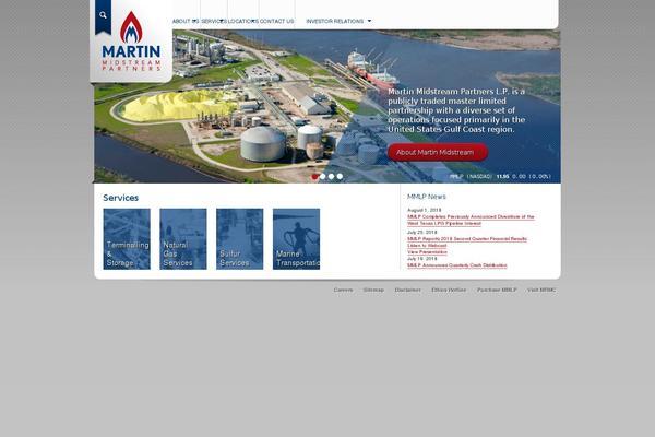 martinmidstream.com site used Martinmidstream