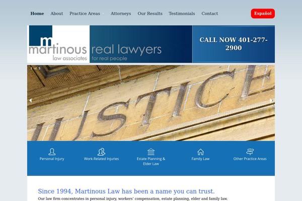 martinouslaw.com site used Mlaw