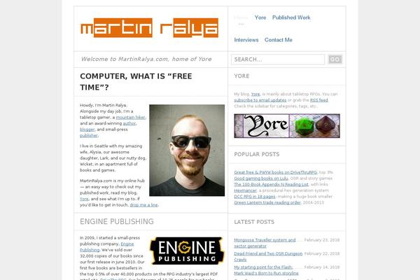 martinralya.com site used Steira