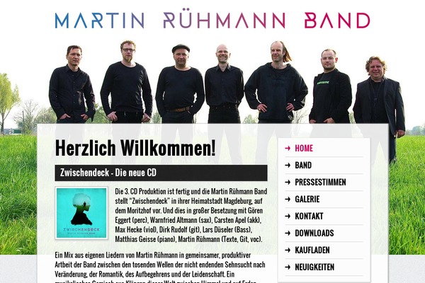 martinruehmannband.de site used Mrb