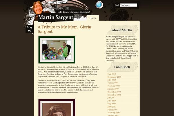 martinsargent.com site used Marty