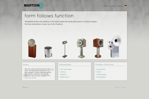 martion.de site used Martion