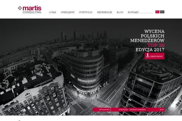 martis-consulting.pl site used Martis