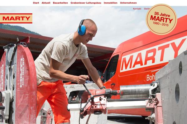 marty-gruppe.ch site used Marty