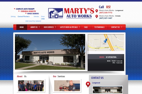 martysautoworks.com site used Martysauto