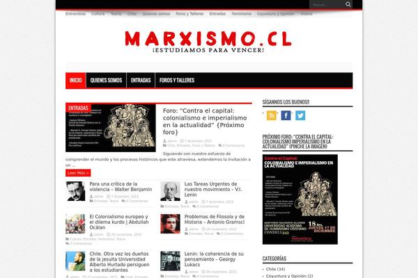 marxismo.cl site used Marxismov2