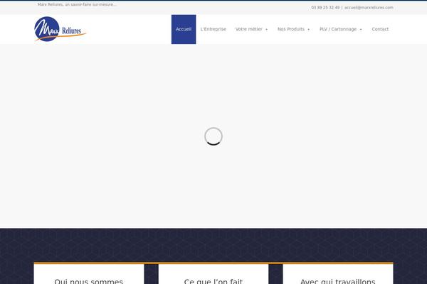 Avada theme site design template sample