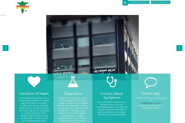 Clinico theme site design template sample