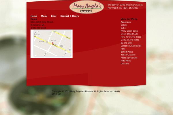 maryangelaspizza.com site used Maryangelas