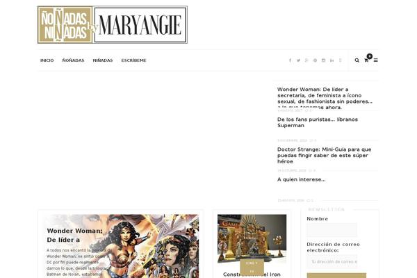 maryangie.com site used Vanda