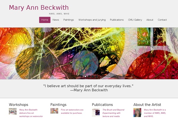 maryannbeckwith.org site used Mab2-panoramica