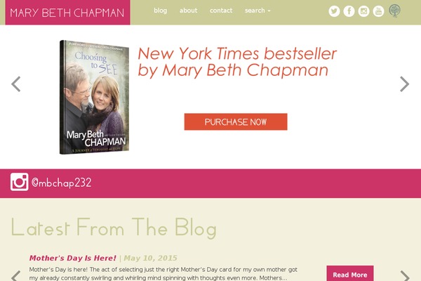marybethchapman.com site used Cwf-mbc