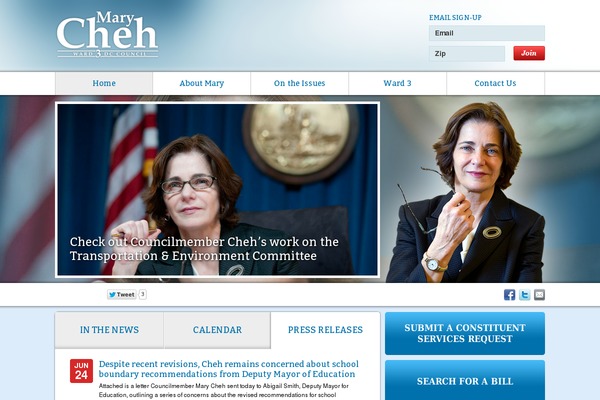 marycheh.com site used Councillor