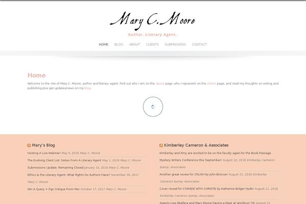 marycmoore.com site used Emphasize