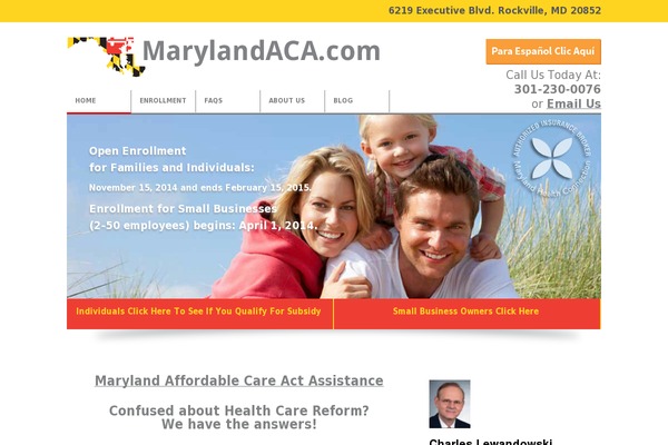 marylandaca.com site used Marylandaca
