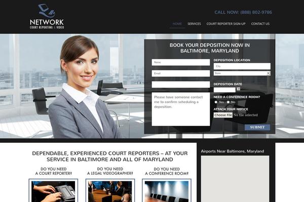 Headway theme site design template sample
