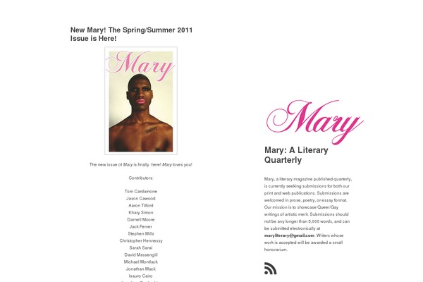 maryliterary.com site used Ub_modicus2c