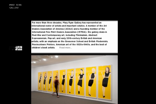 maryryangallery.com site used Mary_ryan